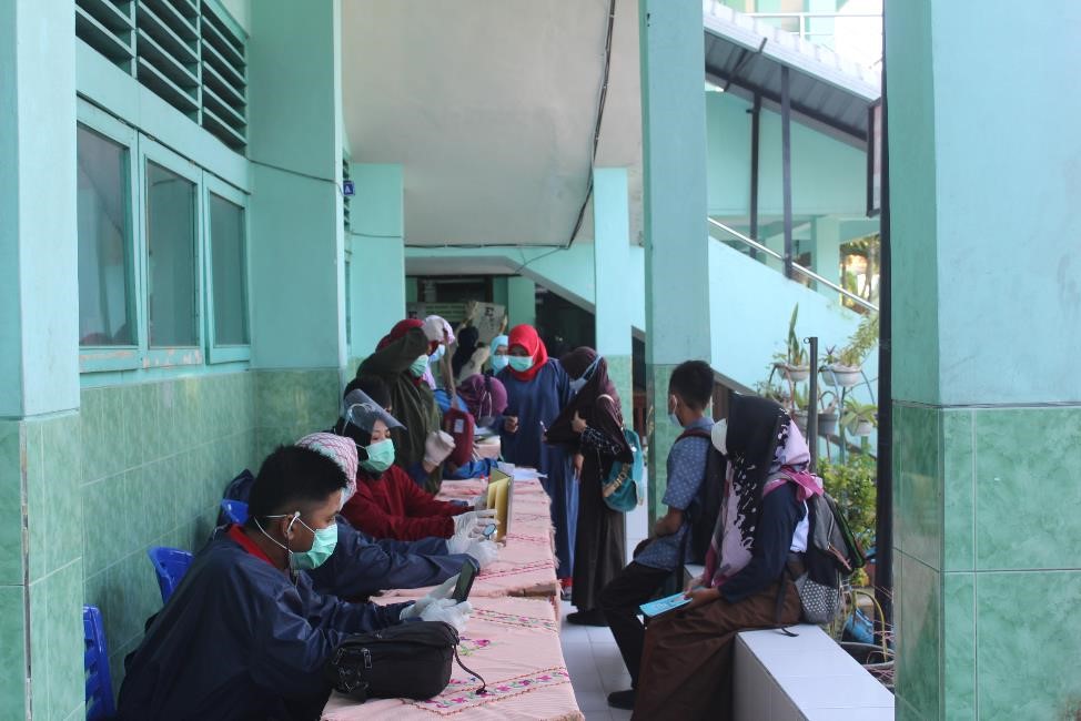Serangkaian Proses Skrining Kesehatan 
