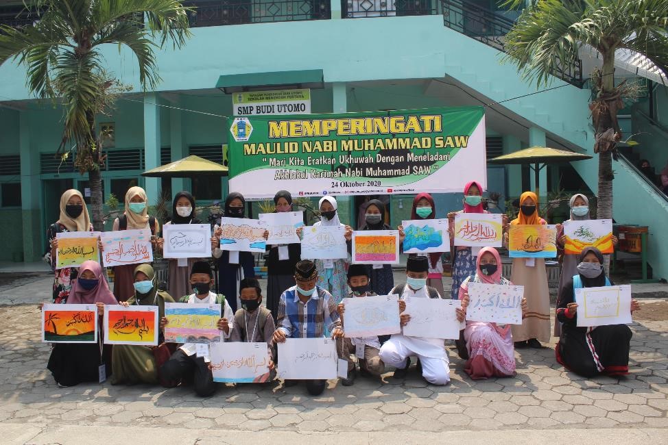 Proses Penjurian Lomba Kaligrafi