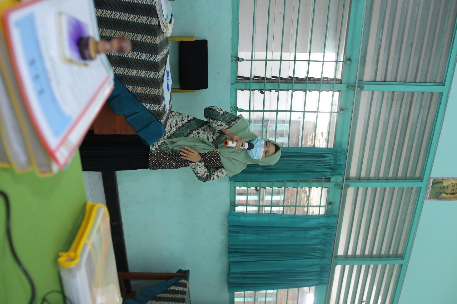 Wejangan Penutup Dari Kepala Sekolah Ibu Dra. Indyah Kartini.